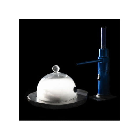 Røgpistol til drinks - Lav spiselige bobler og aromatisk damp - blå