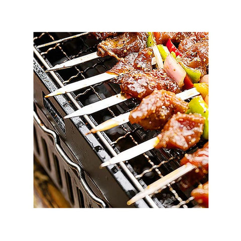 Langt rustfrit grillspyd - Yakitori spyd 39 cm