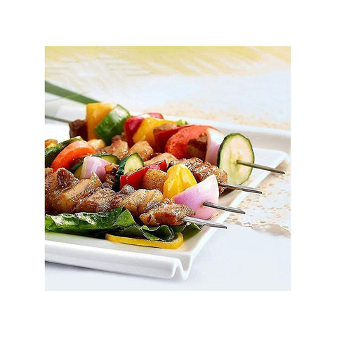 Langt rustfrit grillspyd - Yakitori spyd 39 cm