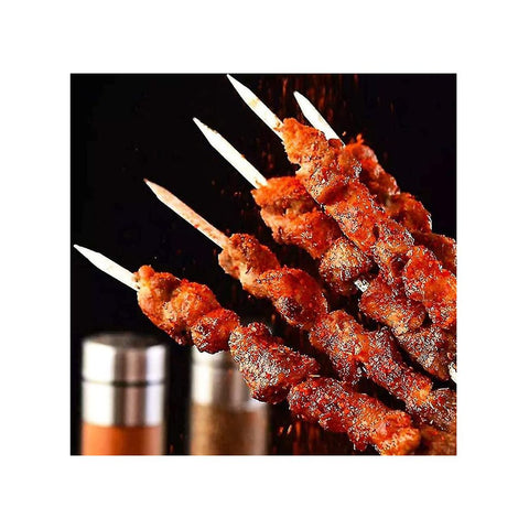 Langt grillspyd i rustfrit stål - Yakitori spyd 39 cm