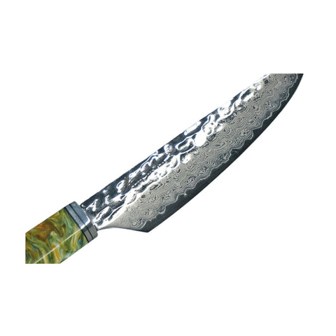 Japanske køkkenknive med flot skaf i hybridtræ - 120 mm