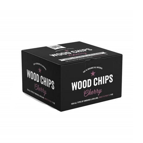 Holy Smoke BBQ Smoke Wood Chips Kirsebær 1 kg