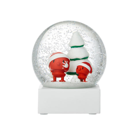 Hoptimist Santa Snow Globe Hoptimist 10 x 10 x 11,7 cm L Red