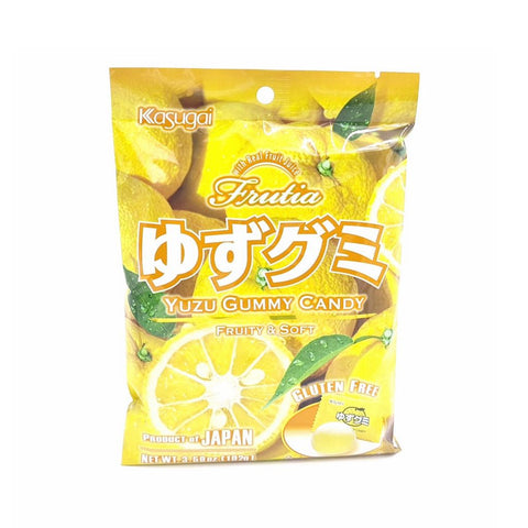 Kasugai Frugtgummi m. Yuzu, 102g