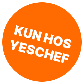 Kun hos yeschef - orange