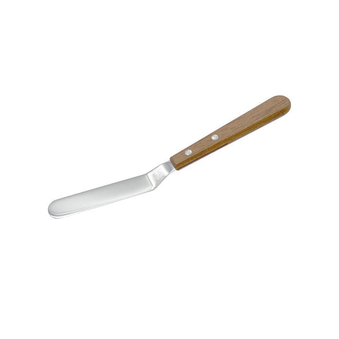 Paletkniv med buk og træskaft 21cm