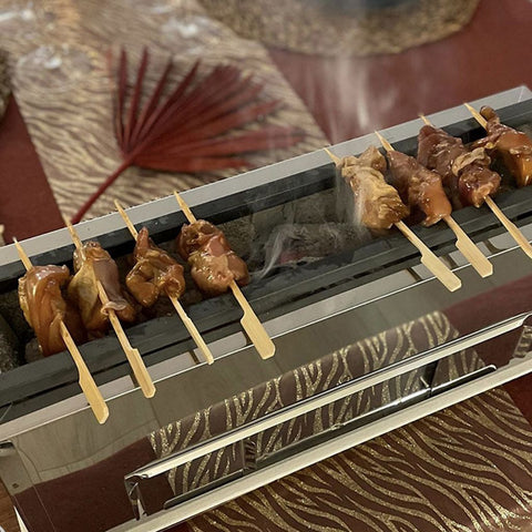 Sumibiyaki yakitori grill (60x18x16,5 cm)