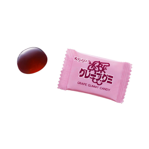 Japansk vingummi med druesmag - gutenfri og individuelt pakket