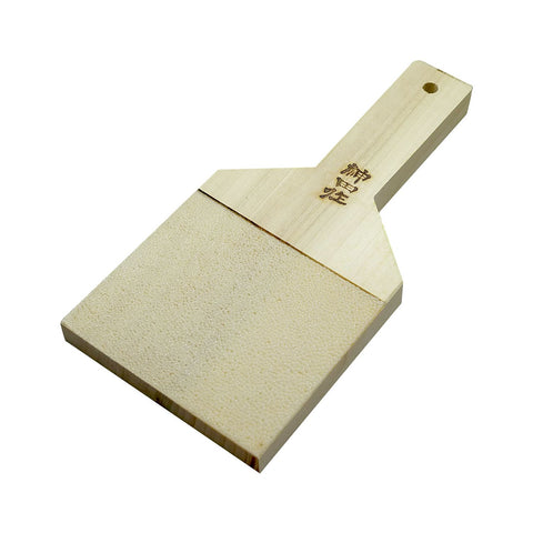 Stort professionelt Oroshiki wasabi rivejern 10,5 x 22 cm