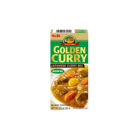 S&B Golden Curry mix medium hot 92 g - 5 portioner