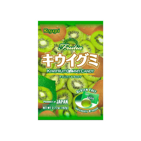 Japansk slik med frugtsmag - kiwi, 107 gram