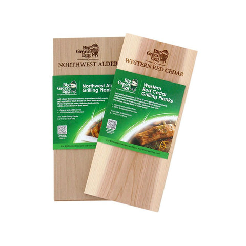 Big Green Egg Wooden  Grilling Planks Cedar