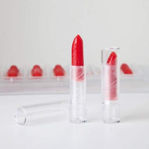 Forme som læbestift, 3D, 1 stk. / Lipstick Mould 3D 1 pcs.