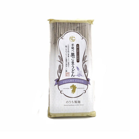 Gomamen Udon nudler med sort sesam 200g