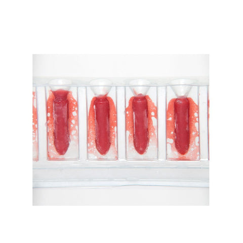 Forme som læbestift, 3D, 1 stk. / Lipstick Mould 3D 1 pcs.
