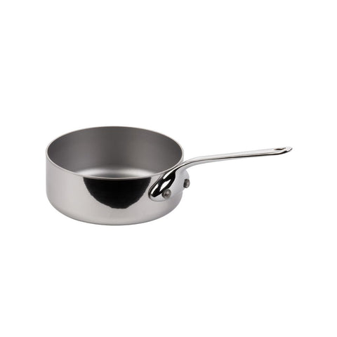 Mauviel Cook Style Sauterpande mini blank stål 0,25 liter 9 cm