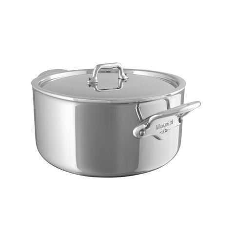 Mauviel Cook Style gryde med stållåg stål - 5,8 liter - 24 cm