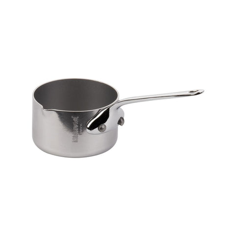 Mauviel Cook Style kasserolle med tud mini blank stål - 0,07 liter 5 cm