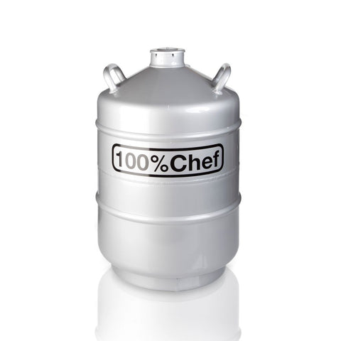 Nitrogen flasker, 20 liter, 1 stk. / Nitrogen Container 20 L 1 pcs.