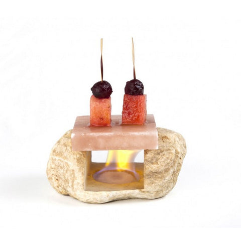 Himalaya Saltstensplade til servering, 14 cm