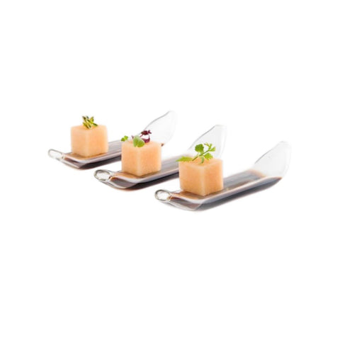 Serveringsske til snack - både flydende og faste