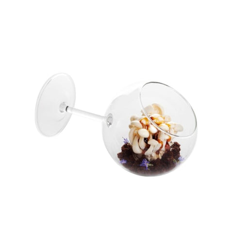 Siesta serveringsglas - liggende serveringsglas