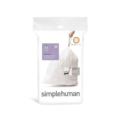 Simplehuman - affaldsposer kode Q
