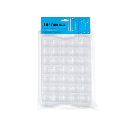 Slip-let firkantede forme, 24 stk.  /  Easymould Base Square 24 pcs.