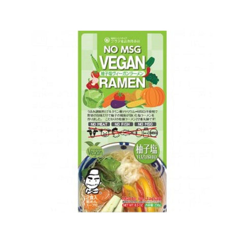 Vegansk ramen med yuzu bouillon