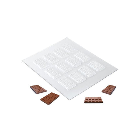 Chokolade form - klassisk mini bar