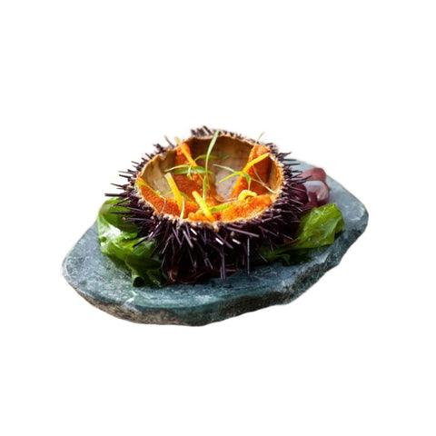 marmor tallerken og holder