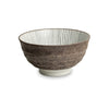 Japansk keramik, nudel/udon skål - Shima Ø17 cm