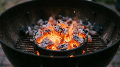 tænde grillkul