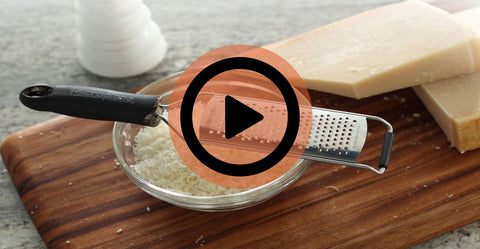 Video fra Microplane Gourmet Serie rivejern
