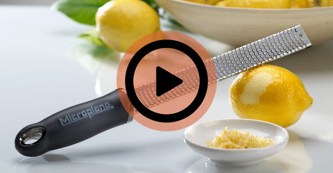 Video fra Microplane Premium Classic zester rivjern