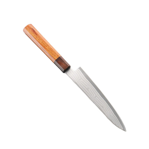Kokkekniv Sakai Takayuki Grand Chef – Hamon 45-lags Damaskus Petty/Utility 150 mm