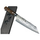 Japansk kokkekniv - damascus 190 mm med skaft i desert ironwood
