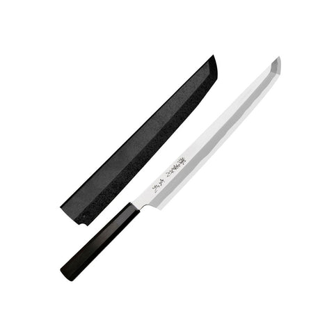 Sushi kniv  300 mm - er håndlavet af den dygtige smed Itsuo Doi