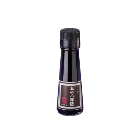 38 år modnet japansk sojasauce 55 ml i original japansk glasflaske – eksklusiv premium sojasauce med intens umami, naturlig fermentering, kompleks aroma og enestående dybde efter 38 års lagring.