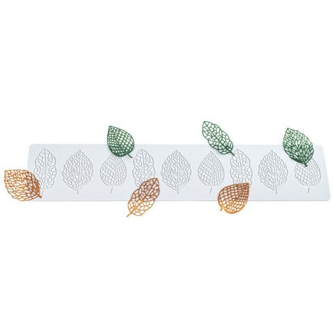 silikoneform som blad