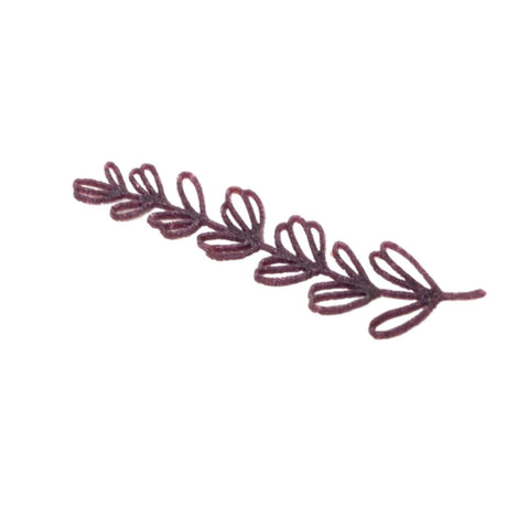 Silikoneform til tuilles formet som vedbend