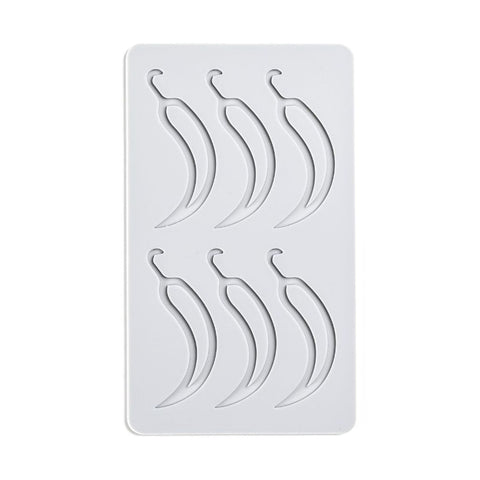 Silikoneform til tuille formet som chili