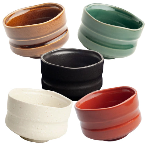 Matcha skåle i flere farver 