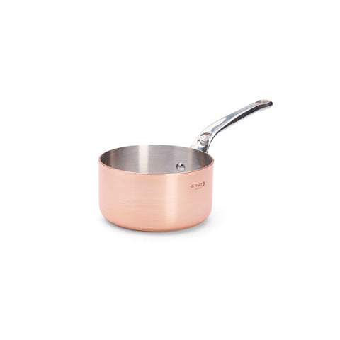 Kasserolle i kobber fra De Buyer 14 cm