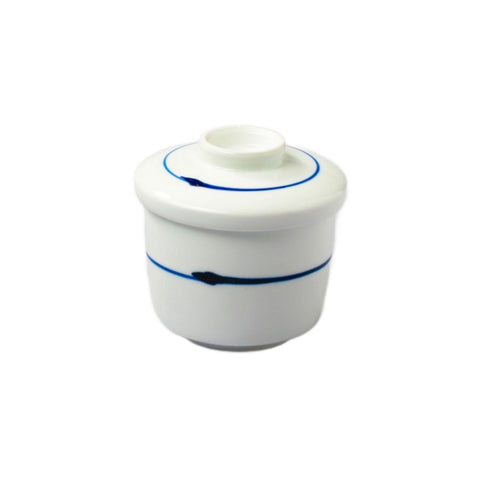 Chawan-mushi skål - Blue line