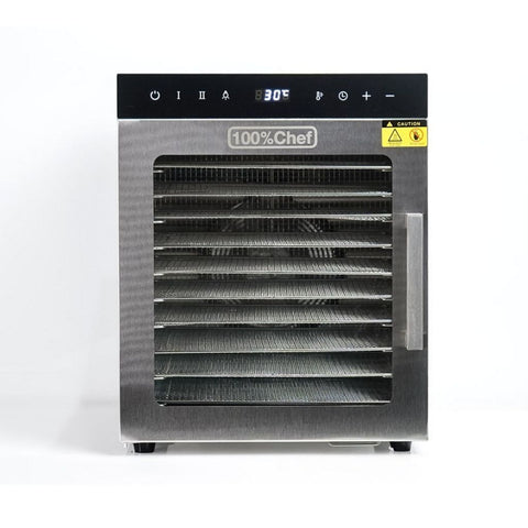 Drycook dehydrator til 10 bakker