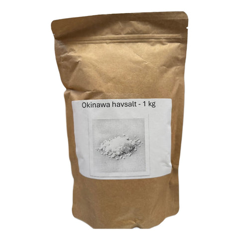 Aguni ø havsalt "Okinawa Aginu No-Shio 1 kg