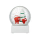 Hoptimist Santa Snow Globe Hoptimist 10 x 10 x 11,7 cm L Red