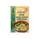 Instant miso suppe Enjuku Koji med wakame i original japansk emballage – autentisk japansk instant miso suppe fra Hikari Miso med fyldig Enjuku Koji miso, wakame-tang, intens umami og en velafbalanceret smag. Hurtig at tilberede og perfekt som et autentisk japansk måltid eller en let frokost.