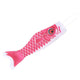 Rød Koinobori vimpel 110 cm (rød og pink)